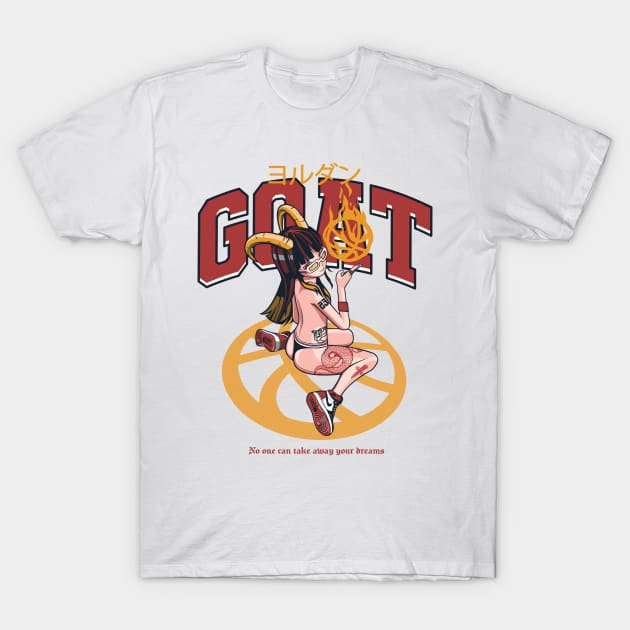 GOAT T-Shirt by bikonatics